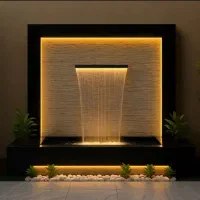 آبنما مدرن و باربیکیو