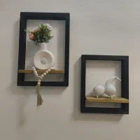 شلف های دیواری چوب