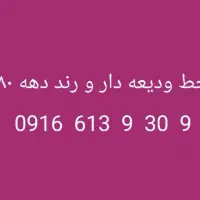 خط ودیعه دار و رند دهه ۸۰