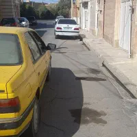 تاکسی پژو گردشی و بدون رنگ