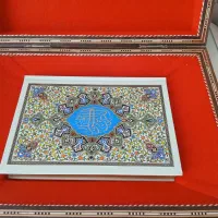 کتاب قرآن طلا کوب با جعبه|کتاب و مجله مذهبی|تهران, پاسداران|دیوار