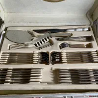 سرویس قاشق چنگال ۱۲۸ پارچه استیل سامسونتی|ظروف سرو و پذیرایی|اصفهان, برازنده|دیوار