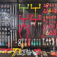 مهارکش شگل بست بکسل‌قلاب دینام‌زنجیرکارابین