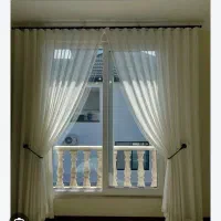 نصاب پرده مینیمال، پانچ و چوب‌پرده ساده،قیمت مناسب