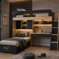 تخت دوطبقه آپامه مدل آرمان