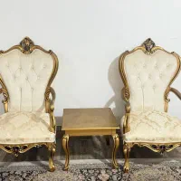 مبل نیمه استیل در حد نو