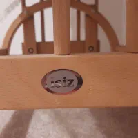 گهواره چوبی خارجی برندisiz و آویز موزیکال|تخت و صندلی بچه|تهران, کوی بیمه|دیوار