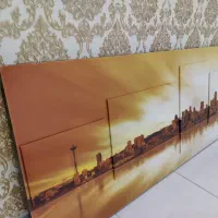 تابلو شاسی برجسته منظره شهر تورنتو|تابلو، نقاشی، عکس|تهران, شهرک بوعلی|دیوار