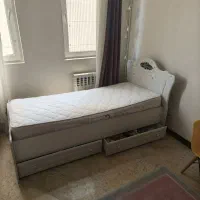 تخت نوجوان به همراه  پا تختی سالم