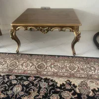 مبلمان هفت نفره همراه با میز و گل میز