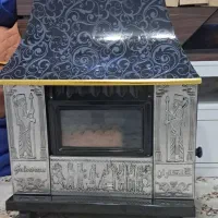 بخاری گازی نو با دود کش