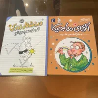 دو جلد کتاب کمیک