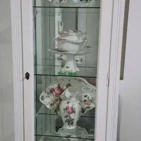 بوفه چوبی سفید