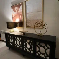 آینه و کنسول چوبی پتینه|بوفه، ویترین، کنسول|تهران, اکباتان|دیوار