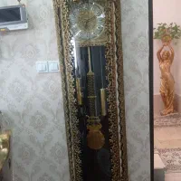ساعت ایستاده برنزی کاملا سالم وتمیز