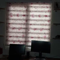 دوعدد پرده زبرا جفت