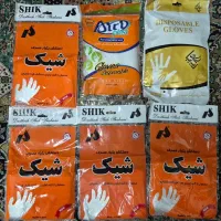 دستکش یکبار مصرف ۱۰۰ عددی