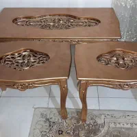 جلو مبلی و میز عسلی منبد کاری شده