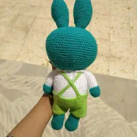 عروسک خرگوش خوشتیپ دستبافت|اسباببازی بچه|بندرعباس, |دیوار