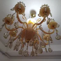 لوستر کریستال وارداتی|لوستر و چراغ آویز|قزوین, |دیوار