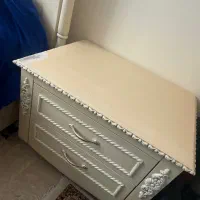 تخت دراور عسلی آینه صندلی|تخت و سرویس خواب|تهران, آشتیانی|دیوار