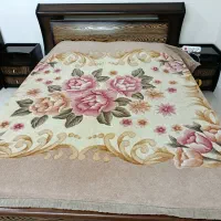 سرویس چوب کامل مبل،تخت و آینه دراور ،کنسول و‌گنجه