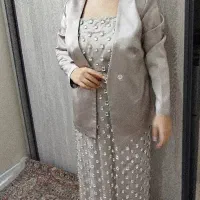 لباس مجلسی سنگ دوزی