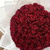 دسته گل روبانی و فلاور بگ و رز کهکشانی|گل مصنوعی|تبریز, |دیوار