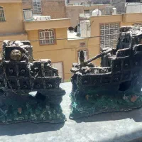 کشتی دکور آکواریوم