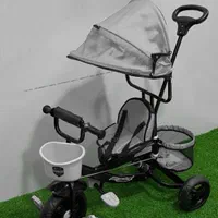 سه چرخه فلزی هدایتگرکودک نو وآکبند|اسباب‌‌بازی|تبریز, |دیوار