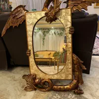 آیینه تمام چوب و صدف