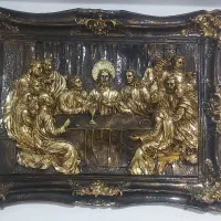 تابلوشام آخر|تابلو، نقاشی، عکس|هشتگرد, شهرک راه آهن|دیوار