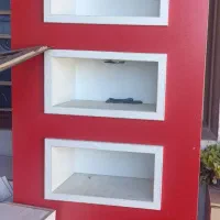 قفسه ام دی اف|کتابخانه، شلف، قفسههای دیواری|کوهدشت, |دیوار