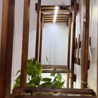 استند گل چوبی|کتابخانه، شلف، قفسههای دیواری|فرح آباد, |دیوار