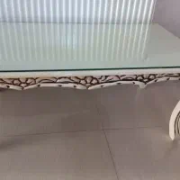 میز عسلی وجلو مبلی چوب