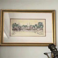 تابلو نقاش قدیمی