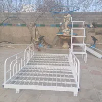 زیر تشکی فلزی سفید رنگ کفی/ ثابت/تخت جکدار|تخت و سرویس خواب|تهران, اکباتان|دیوار