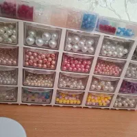 پک کامل لوازم هنری برای ساختن گردنبند و دستبند