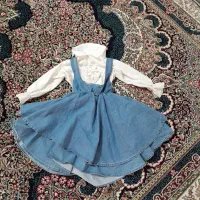 پیراهن دخترانه  دوتیکه ۵۰۰