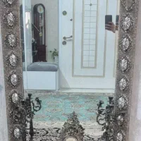 آینه کنسول نقره