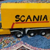ماشین اسکانیا طرح چوب