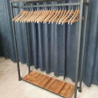 چوب لباسی فلزی رگال لباس|جاکفشی، کمد، دراور|شیراز, گلکوب|دیوار