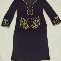 کت ودامن جواهردوزی شده