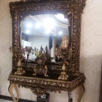 کنسول آینه شمعدان