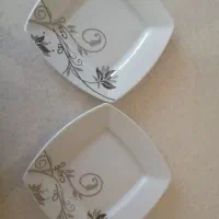 بشقاب شیرینی خوری مربع