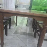 میزوصندلی چوبی|میز و صندلی غذاخوری|قوچان, |دیوار