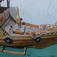 لنج چوبی دکوری