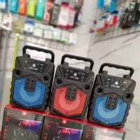 اسپیکر  بلوتوثی فلشخور خروجی میکروفون رقصنور ۷رنگ|سیستم صوتی خانگی|اردبیل, |دیوار