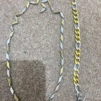 دستنبند گردنبند استیل و ساعت هوشمند