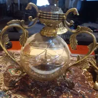 لوستر برنجی   آنتیک خارجی|لوستر و چراغ آویز|آمل, |دیوار